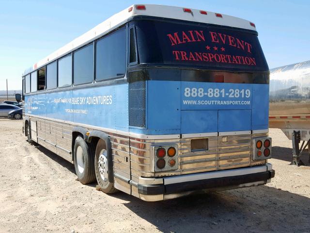 1M8RCM7A1PP045181 - 1993 MOTOR COACH INDUSTRIES TRANSIT BU BLUE photo 3