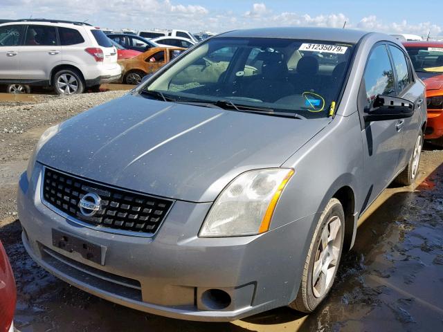 3N1AB61E48L730717 - 2008 NISSAN SENTRA 2.0 SILVER photo 2