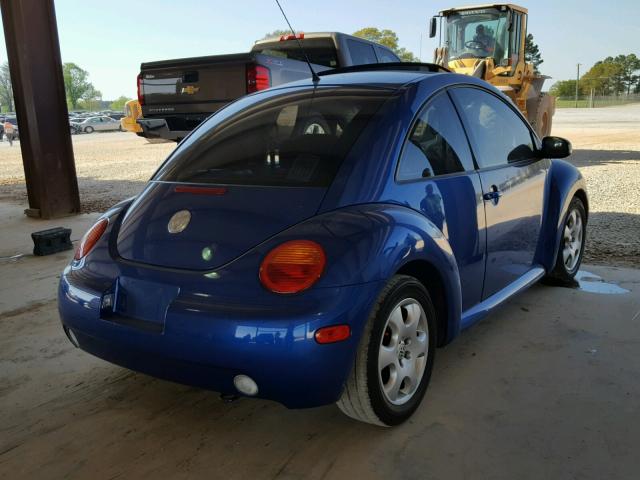 3VWCK21C93M442916 - 2003 VOLKSWAGEN NEW BEETLE Mavi foto 4