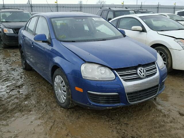 3VWGM81KX8M003267 - 2008 VOLKSWAGEN JETTA 2.5L BLUE photo 1