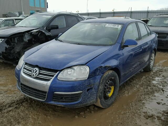 3VWGM81KX8M003267 - 2008 VOLKSWAGEN JETTA 2.5L BLUE photo 2