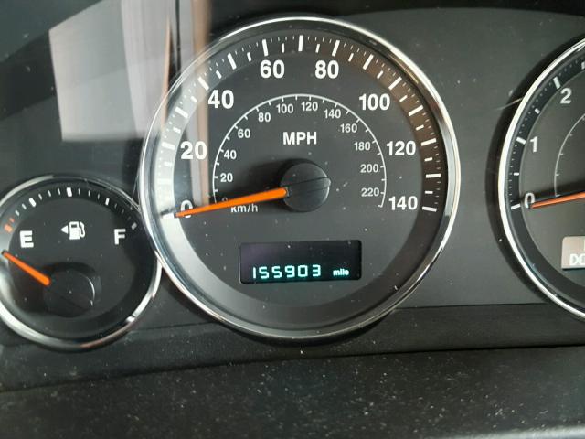 1J8HG48KX7C562131 - 2007 JEEP COMMANDER BURGUNDY photo 8