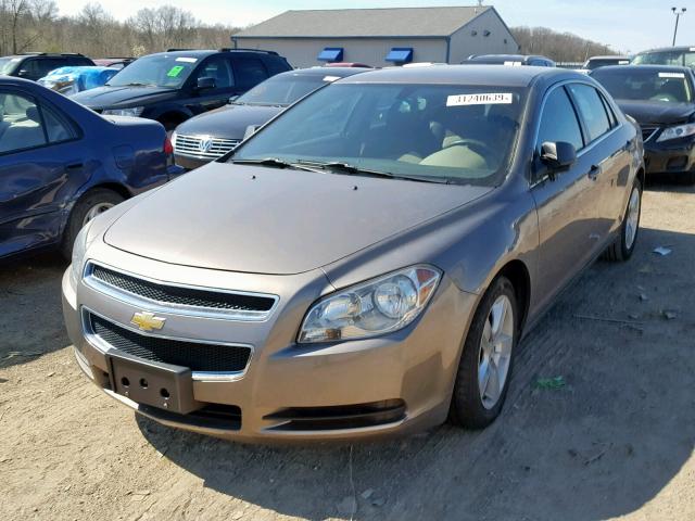 1G1ZB5E17BF119785 - 2011 CHEVROLET MALIBU LS BEIGE photo 2