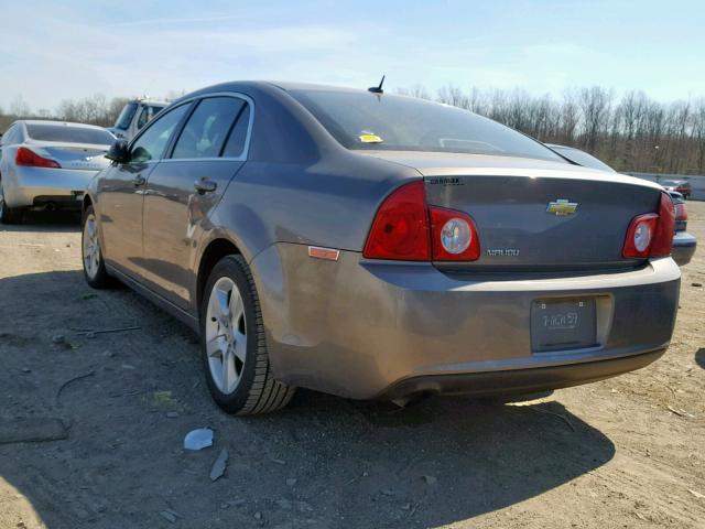 1G1ZB5E17BF119785 - 2011 CHEVROLET MALIBU LS BEIGE photo 3