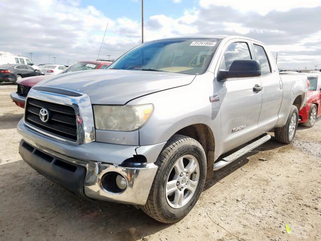 5TFRV54177X010437 - 2007 TOYOTA TUNDRA DOUBLE CAB SR5  photo 2