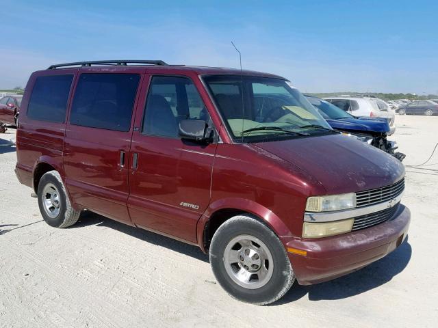 1GNDM19X12B110730 - 2002 CHEVROLET ASTRO RED photo 1