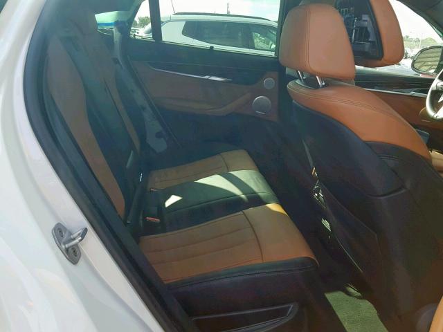 5UXKU6C50K0Z67104 - 2019 BMW X6 XDRIVE5 WHITE photo 6