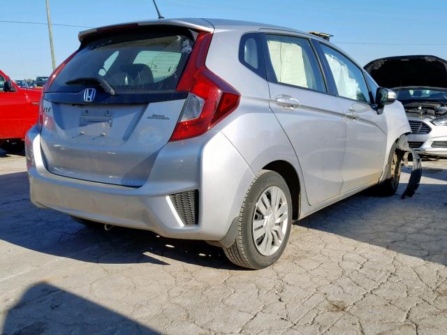 JHMGK5H51GS015691 - 2016 HONDA FIT LX SILVER photo 4