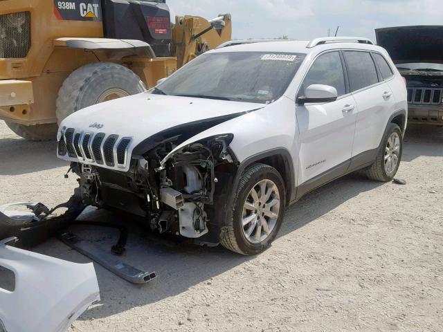 1C4PJLDS5FW731506 - 2015 JEEP CHEROKEE L WHITE photo 2