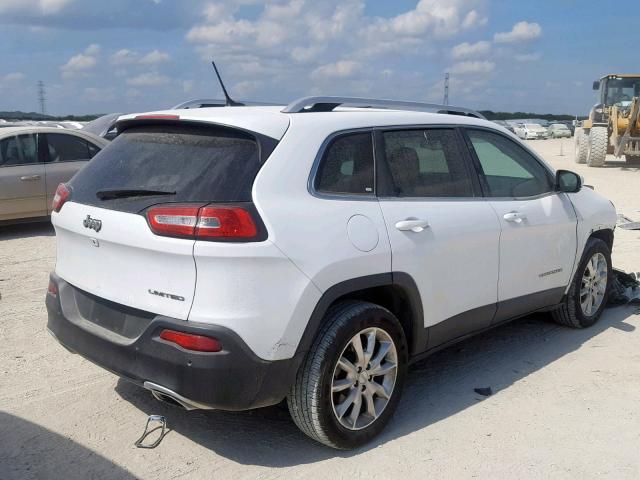 1C4PJLDS5FW731506 - 2015 JEEP CHEROKEE L WHITE photo 4