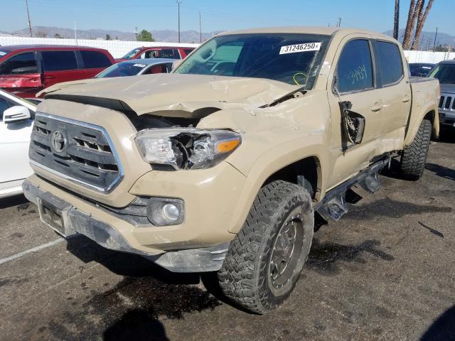 5TFAX5GN8GX064190 - 2016 TOYOTA TACOMA DOUBLE CAB  照片 2