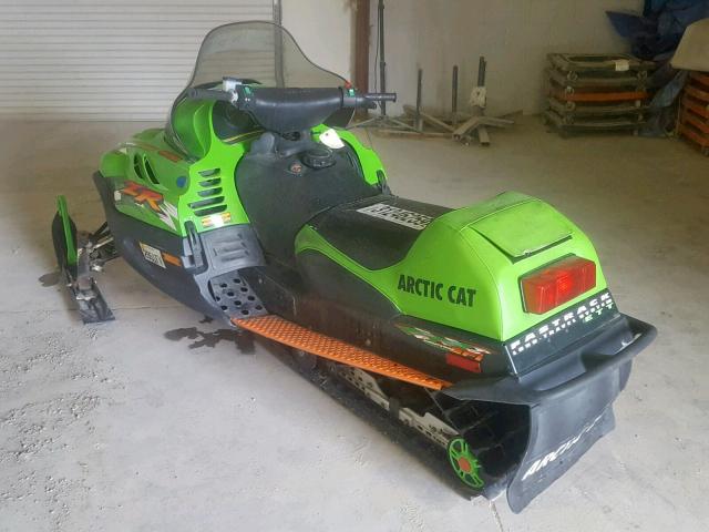 4UF01SNW61T127401 - 2001 ARCTIC CAT ZR600 GREEN photo 3