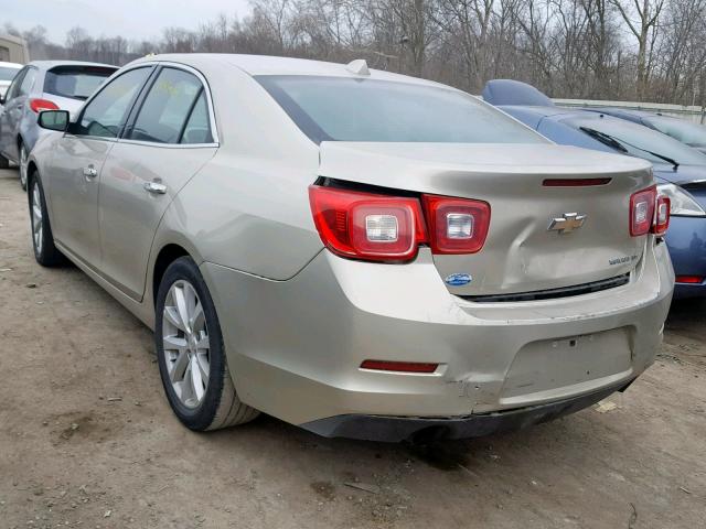 1G11H5SL0EF192969 - 2014 CHEVROLET MALIBU LTZ ოქროსფერი ფოტო 3