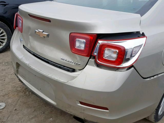 1G11H5SL0EF192969 - 2014 CHEVROLET MALIBU LTZ ოქროსფერი ფოტო 9
