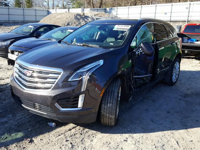 1GYKNFRS8KZ133700 - 2019 CADILLAC XT5 PREMIU CHARCOAL photo 2