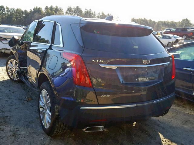 1GYKNFRS8KZ133700 - 2019 CADILLAC XT5 PREMIU CHARCOAL photo 3