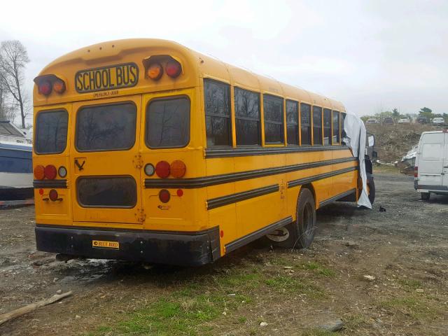 1BAKFCPA4JF335214 - 2018 BLUE BIRD SCHOOL BUS YELLOW photo 4