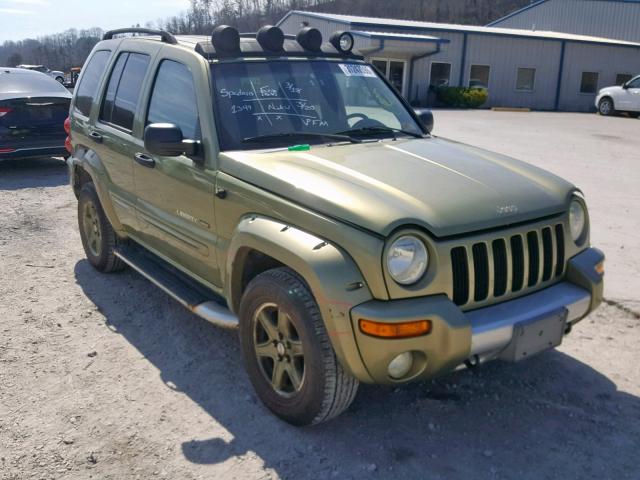 1J4GL38K32W333199 - 2002 JEEP LIBERTY RE GREEN photo 1