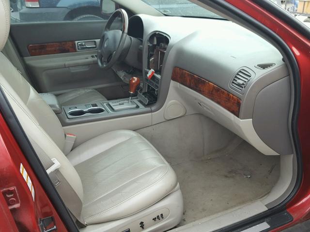 1LNHM86S14Y624763 - 2004 LINCOLN LS 红色 照片 5