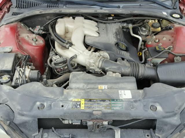 1LNHM86S14Y624763 - 2004 LINCOLN LS 红色 照片 7