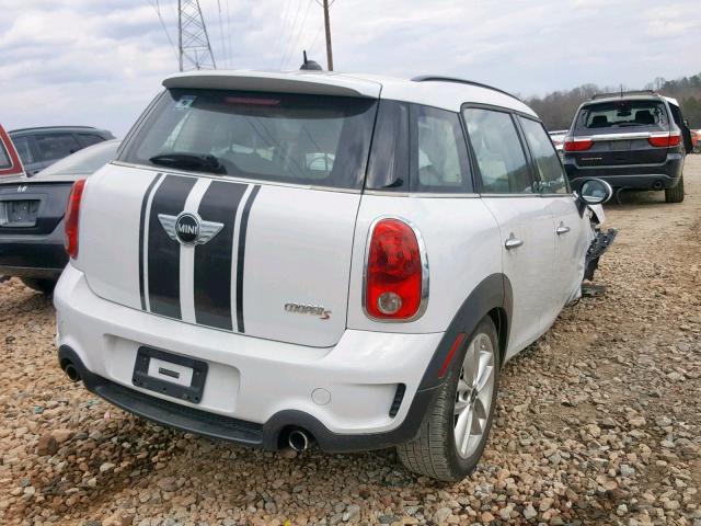 WMWZC3C54BWL80402 - 2011 MINI COOPER S C WHITE photo 4