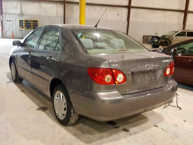 2T1BR32E87C759004 - 2007 TOYOTA COROLLA CE SILVER photo 3