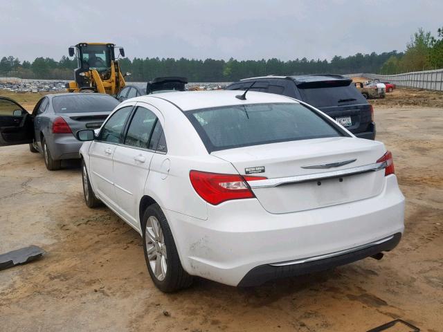 1C3CCBBB1DN732195 - 2013 CHRYSLER 200 TOURIN WHITE photo 3