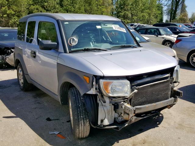 5J6YH286X3L052541 - 2003 HONDA ELEMENT EX SILVER photo 1