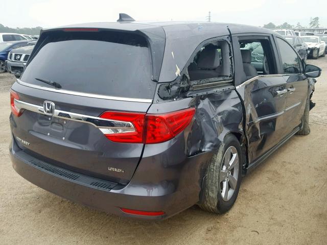 5FNRL6H74JB103539 - 2018 HONDA ODYSSEY EX BLACK photo 4