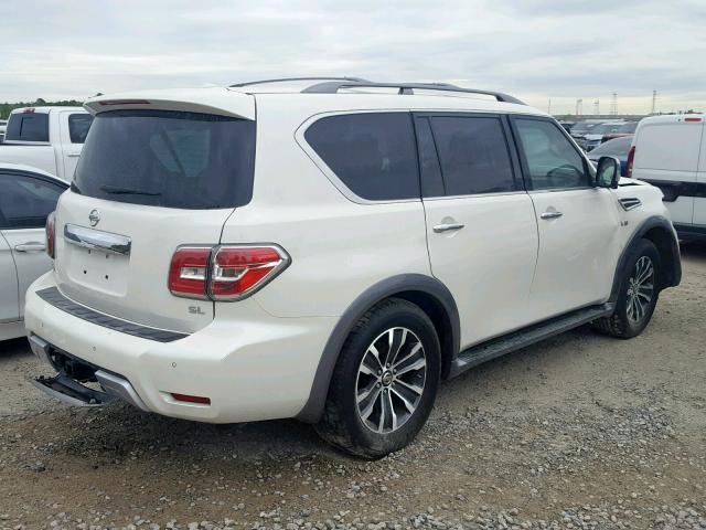 JN8AY2ND4H9011339 - 2017 NISSAN ARMADA SV WHITE photo 4