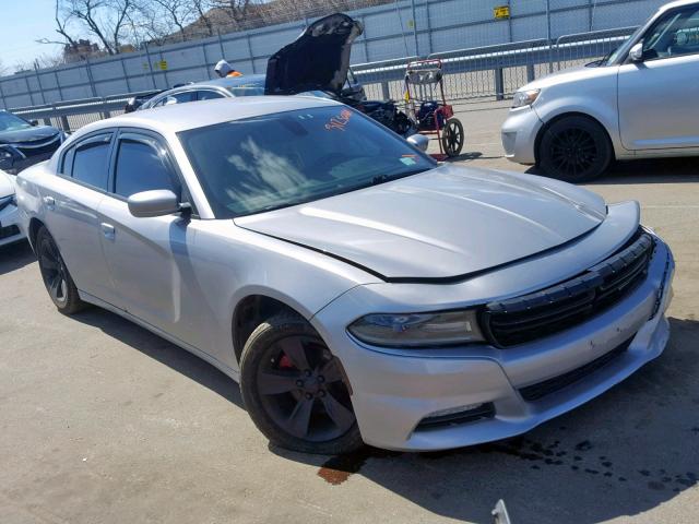 2C3CDXHG5GH172854 - 2016 DODGE CHARGER SX GRAY photo 1