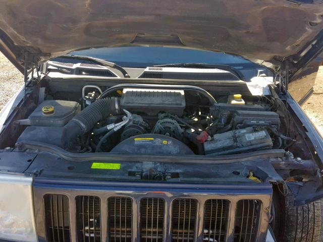 1J8HG48K76C252663 - 2006 JEEP COMMANDER ლურჯი ფოტო 7