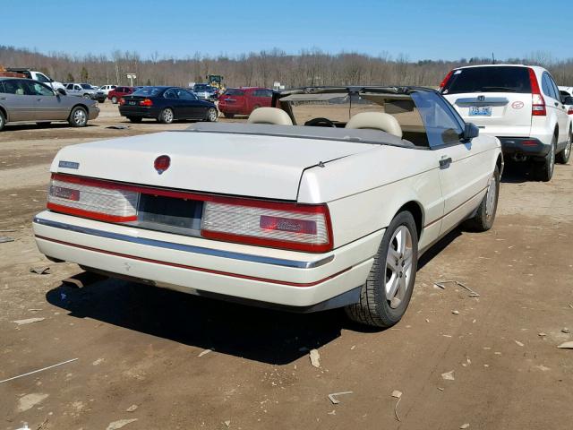 1G6VS3384NU126321 - 1992 CADILLAC ALLANTE WHITE photo 4