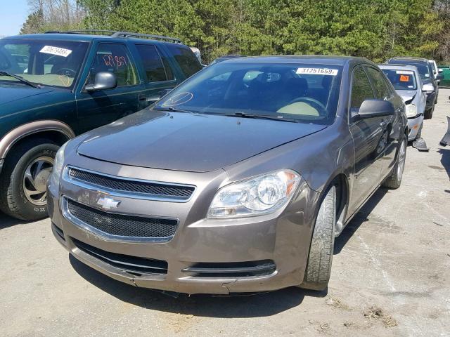 1G1ZB5E05CF169125 - 2012 CHEVROLET MALIBU LS გრაფიტი ფოტო 2