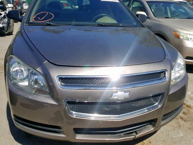 1G1ZB5E05CF169125 - 2012 CHEVROLET MALIBU LS გრაფიტი ფოტო 9
