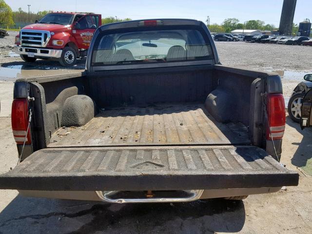 1D7HG48K44S610513 - 2004 DODGE DAKOTA QUA GRAY photo 10