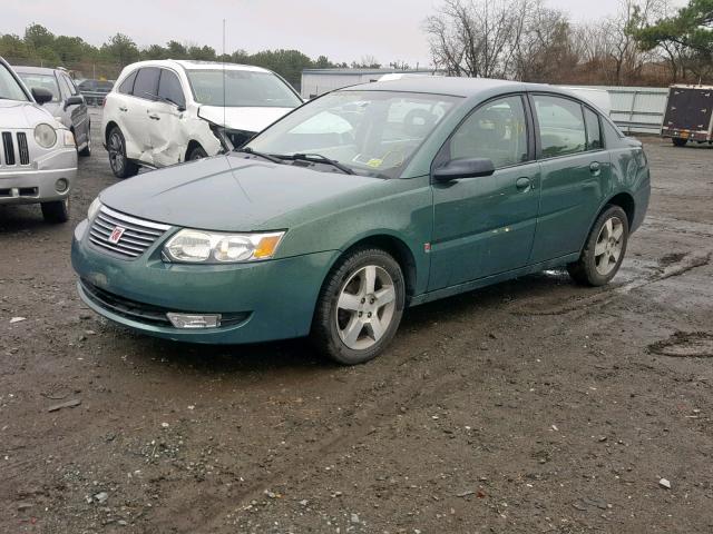 1G8AL55F56Z141036 - 2006 SATURN ION LEVEL GREEN photo 2