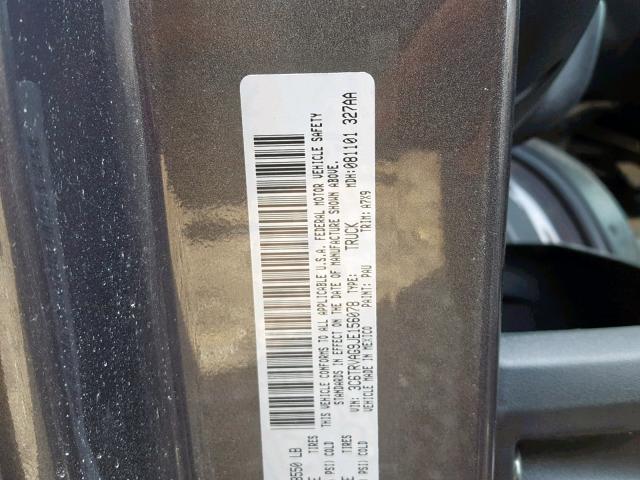 3C6TRVAG9JE156078 - 2018 RAM PROMASTER 灰色 照片 10