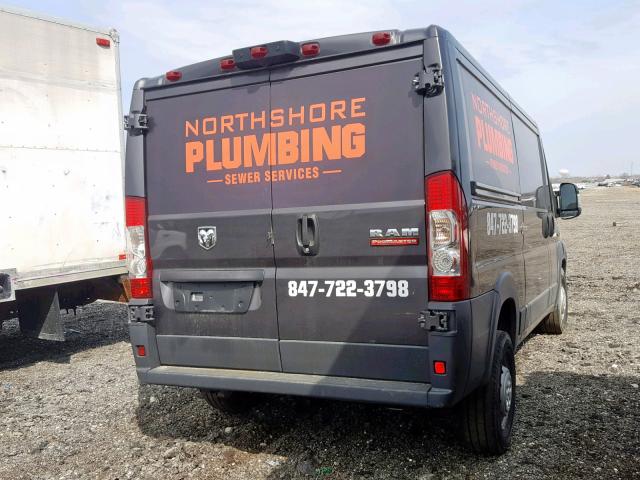 3C6TRVAG9JE156078 - 2018 RAM PROMASTER 灰色 照片 4