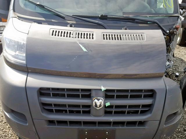 3C6TRVAG9JE156078 - 2018 RAM PROMASTER 灰色 照片 7