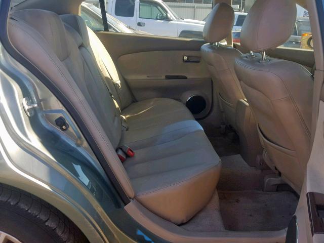 1N4BL11E36N372563 - 2006 NISSAN ALTIMA SE GREEN photo 6