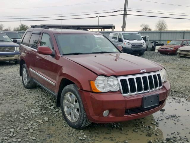 1J8HR58T29C521746 - 2009 JEEP GRAND CHER BURGUNDY photo 1