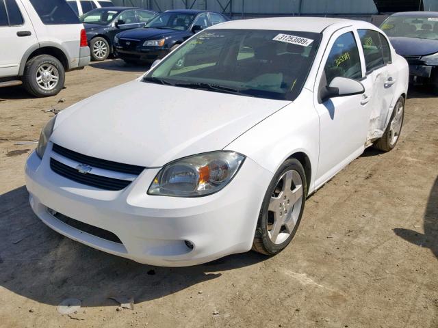 1G1AF5F59A7141914 - 2010 CHEVROLET COBALT 2LT WHITE photo 2