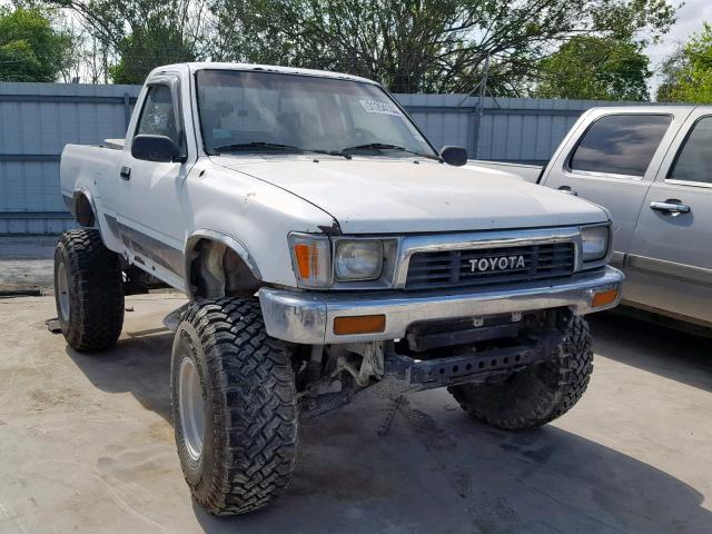 JT4RN01P2M0017523 - 1991 TOYOTA PICKUP 1/2 WHITE photo 1