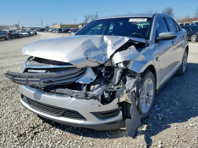 1FAHP2E84EG123314 - 2014 FORD TAURUS SEL SILVER photo 2