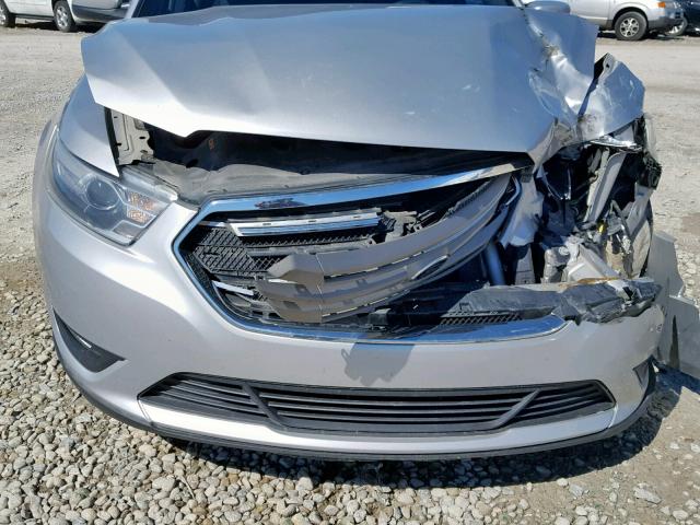 1FAHP2E84EG123314 - 2014 FORD TAURUS SEL SILVER photo 7