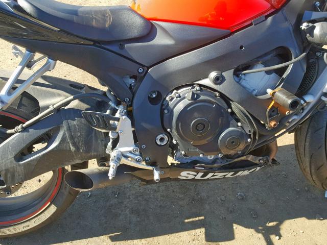 JS1GN7DA162106136 - 2006 SUZUKI GSX-R600 K RED photo 7