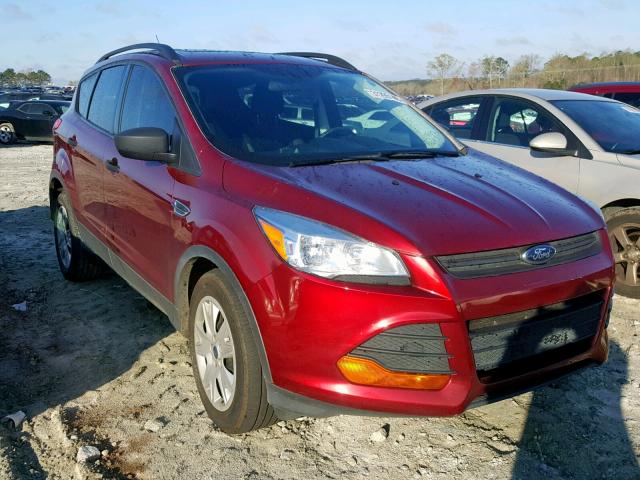 1FMCU0F77EUD41610 - 2014 FORD ESCAPE S RED photo 1