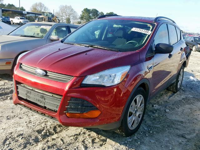 1FMCU0F77EUD41610 - 2014 FORD ESCAPE S RED photo 2