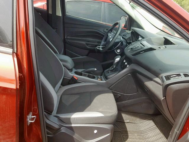 1FMCU0F77EUD41610 - 2014 FORD ESCAPE S RED photo 5